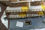 Der U-Raum mit offenem Zugangsluk zur Batterie II